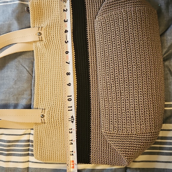 The Sak Large Knit Crochet Tote Bag - Picture 8 of 9